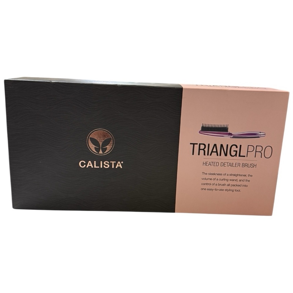 Calista Triangl Pro Heated Detailer Brush – Brand New in Box